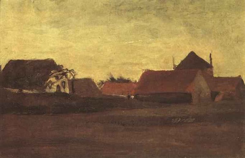1883 farmhouses in loosduinen near the hague at twilight.jpg